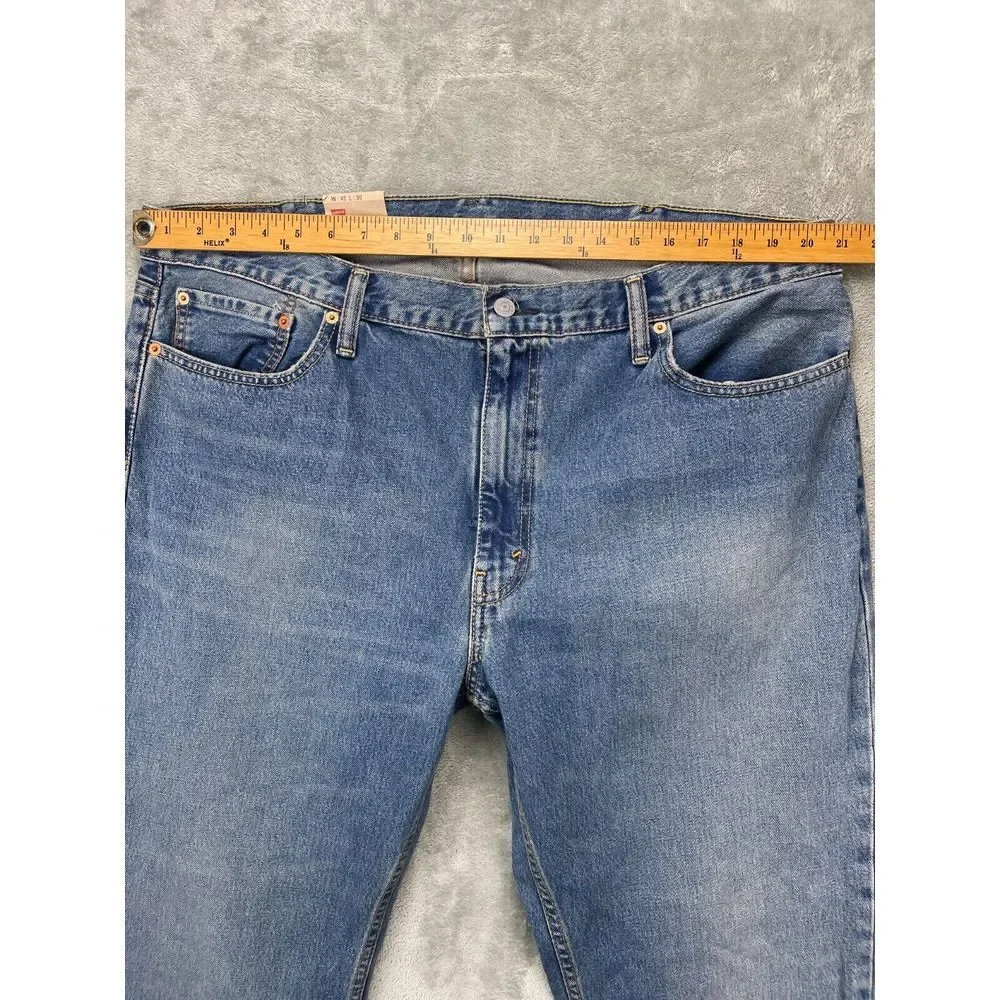 NWT Levi's 559 Men's Relaxed Straight Blue Jeans‎ 42x30